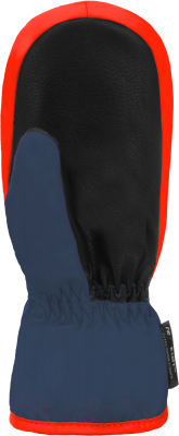 Варежки лыжные Reusch Ben / 6285408-4939 (р-р 3, Mitten Dress Blue/Cherry Tomato)