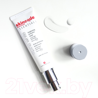 Изображение товара Крем для лица Skincode Essentials Alpine White Brightening Protective Shield SPF50 (30мл)