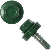 

Саморез No Brand, 4.8x29 Кровельный RAL6005 / M10462