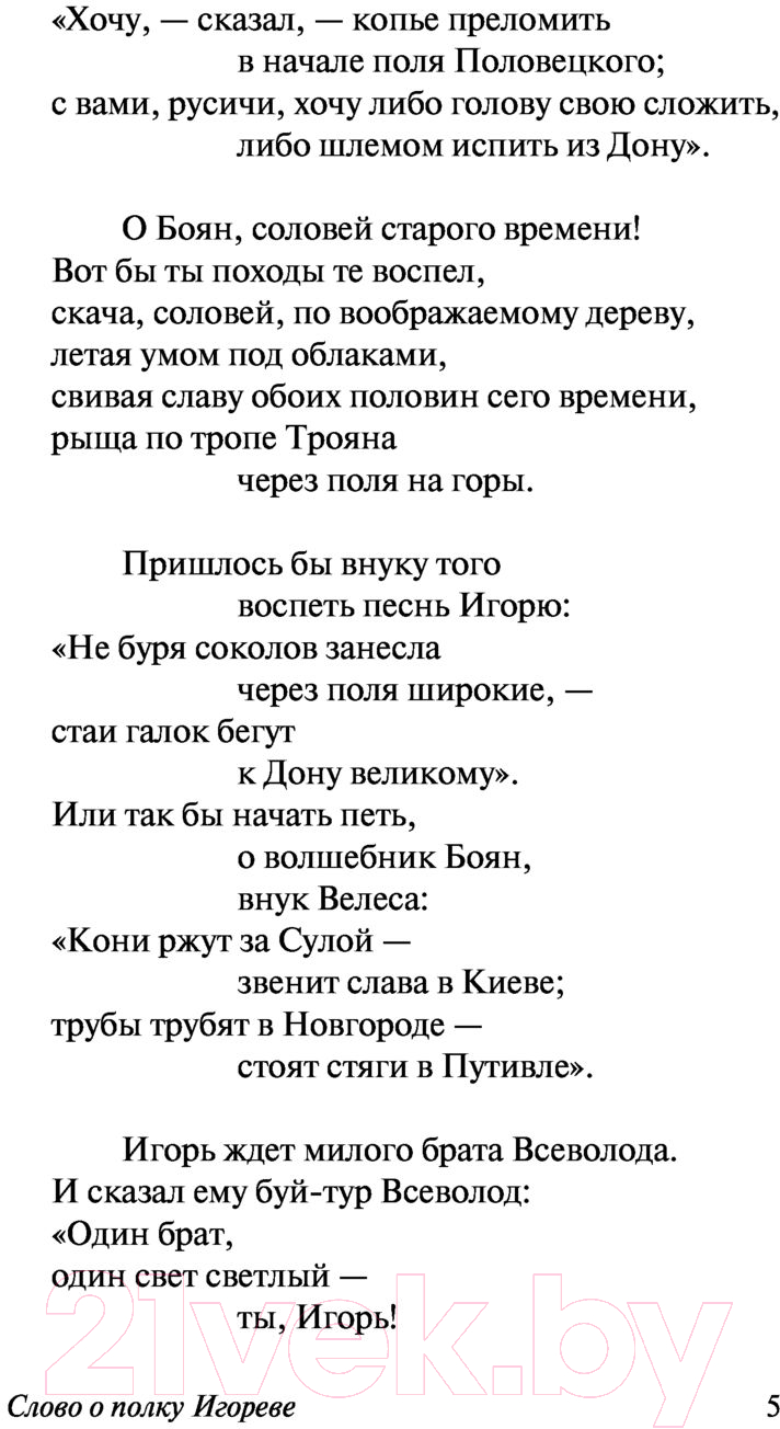 Художественная книга АСТ Слово о полку Игореве / 9785171344047 — фото 6