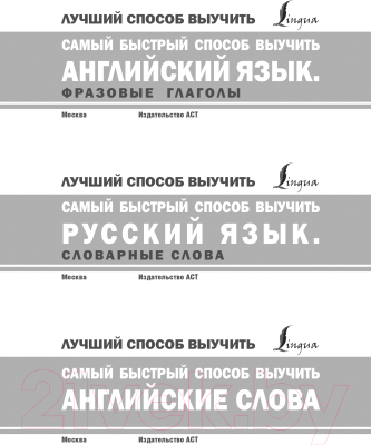 Наглядное пособие АСТ Самый быстрый способ выучить русский язык. Словарные слова
