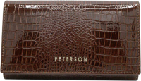 Портмоне Peterson PTN CR-466-1444 (коричневый) - 