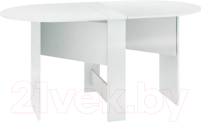Стол-книга Кортекс-мебель Бон 3 (белый)