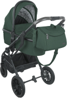 Детская универсальная коляска INDIGO Carry 2 в 1 (зеленый) - 