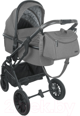 Детская универсальная коляска INDIGO Carry 2 в 1 (серый)