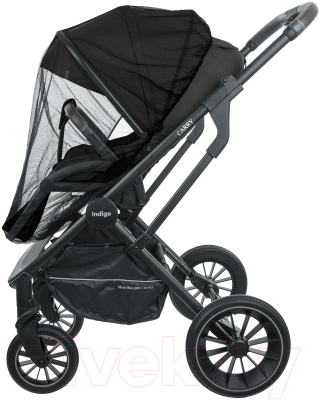 Детская универсальная коляска INDIGO Carry 2 в 1 (черный)