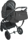 Детская универсальная коляска INDIGO Carry 2 в 1 (черный) - 
