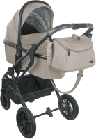 Детская универсальная коляска INDIGO Carry 3 в 1 (бежевый) - 