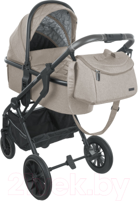 Детская универсальная коляска INDIGO Carry 3 в 1 (бежевый)