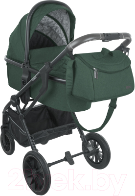 Детская универсальная коляска INDIGO Carry 3 в 1 (зеленый)