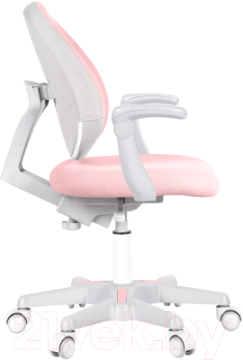 Кресло детское Anatomica Arriva с подлокотниками (светло-розовый)