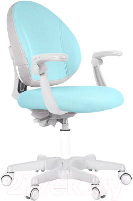 Кресло детское Anatomica Arriva с подлокотниками (светло-голубой)