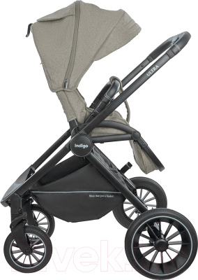 Детская универсальная коляска INDIGO Ultra 2 в 1 (бежевый)