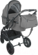 Детская универсальная коляска INDIGO Carry 3 в 1 (серый) - 