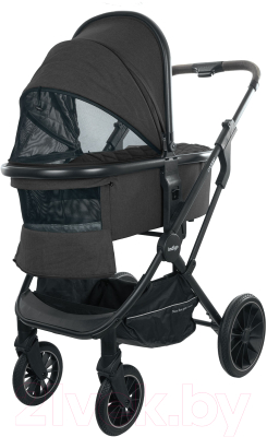 Детская универсальная коляска INDIGO Carry 3 в 1 (черный)