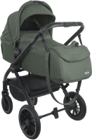 Детская универсальная коляска INDIGO Ultra 3 в 1 (зеленый) - 