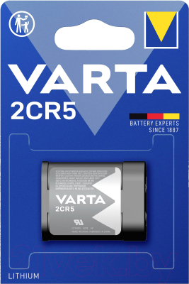 Изображение товара Батарейка Varta Photo 2CR5 Lithium