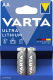 Миниатюра изображения товара Комплект батареек Varta Ultra AA/FR6 Lithium (2шт)