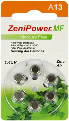 

Комплект батареек, 13 PR48 для слуховых аппаратов