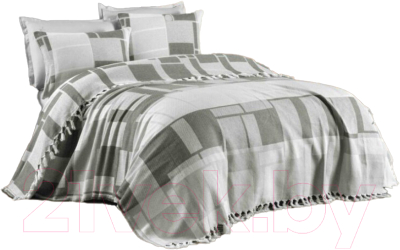Набор текстиля для спальни Sarev Enlora Gri 1.5 / Y 874 ENLORA GRİ/V1