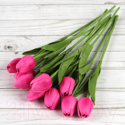 Искусственный цветок ForGarden Тюльпан / BN10615 (розовый)