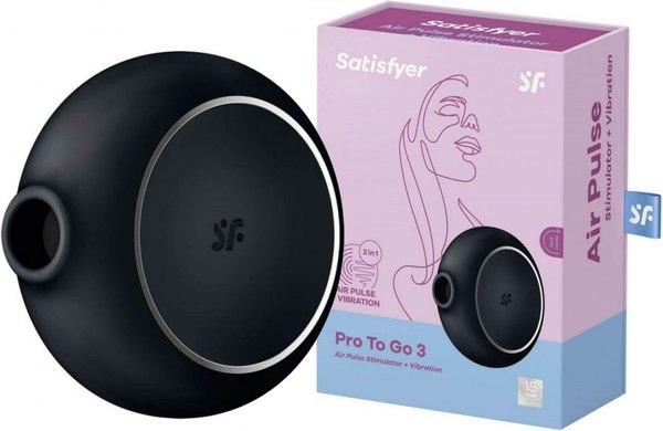 Стимулятор Satisfyer Pro To Go 3 / 4045153 (черный)