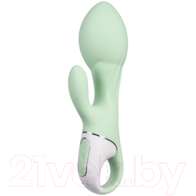 Вибратор Satisfyer Air Pump Bunny 5+ / 4038537 (зеленый)