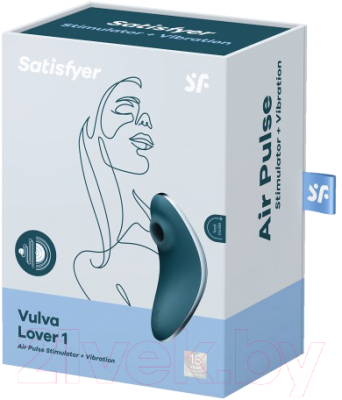 Стимулятор Satisfyer Vulva Lover 1 / 4018591 (морская волна)