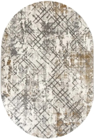 

Ковер Bossan, Nizza 2609C-AGRI-BEYAZ-OVAL