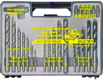Набор оснастки Энкор 19133