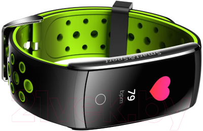 Фитнес-трекер SOVO SE12 цветной дисплей (черный/зеленый)