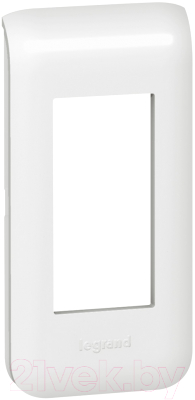 Рамка для выключателя Legrand Mosaic 78801 (белый)
