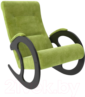 Кресло-качалка Импэкс 3 (венге/Verona Apple Green)