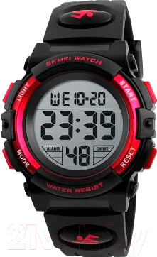 Часы наручные для мальчиков Skmei 1266-2 (красный)