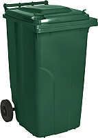 Контейнер для мусора Алеана 122064 (зеленый) - 