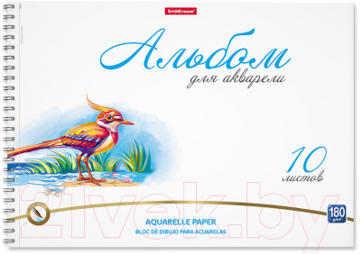 Изображение товара Альбом для рисования Erich Krause Birds / 58587