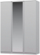 Шкаф НК Мебель Stern 3-х дверный с зеркалом / 72676504 (белый) - 