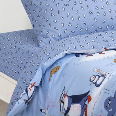 Комплект постельного белья АртПостель Пингвиния 112