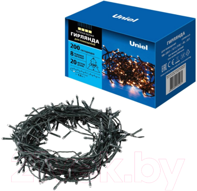 Изображение товара Светодиодная гирлянда Uniel ULD-S2000-200/DGA / UL-00007308