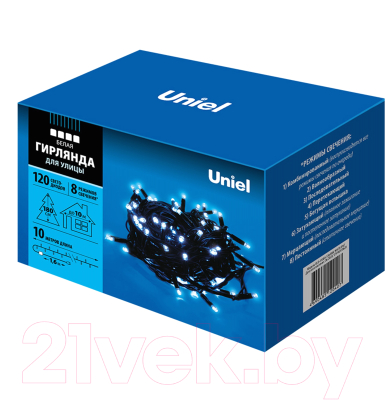 Светодиодная гирлянда Uniel ULD-S1000-120/DBA / UL-00005264