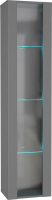 Шкаф навесной НК Мебель Point тип-41 / 71775205 (серый графит) - 