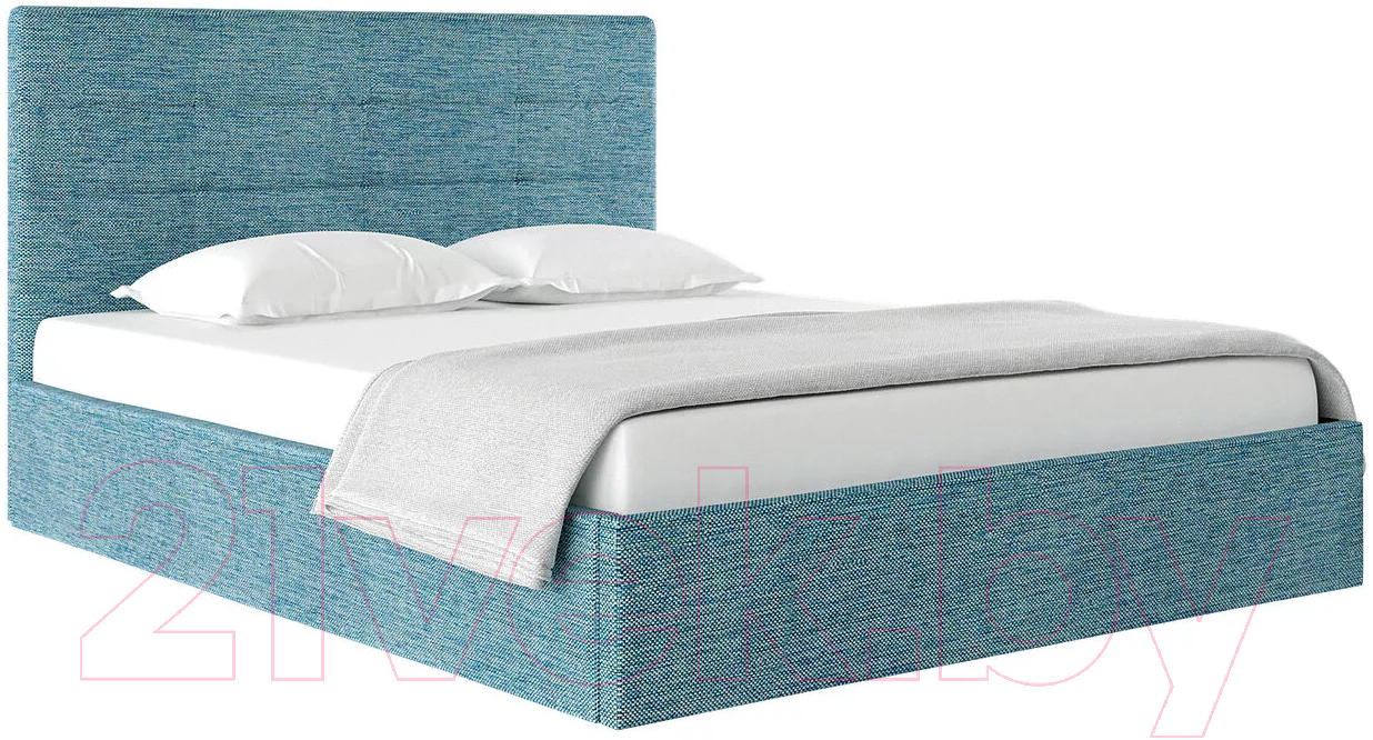 Каркас кровати НК Мебель Соната 90x200 / 72306389 (рогожка мята)