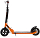 Миниатюра изображения товара Самокат городской Novatrack Polis 200DBA.POLIS.BOR21 (черный/оранжевый)