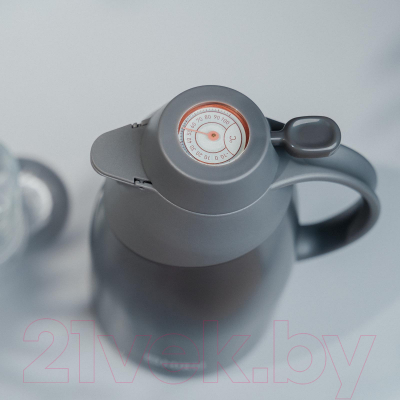 Термос для напитков Miku Кувшин / TH-JG-1500G (1.5л, серый)