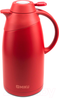 Термос для напитков Miku Кувшин / H-JG-1900R (1.9л, красный)