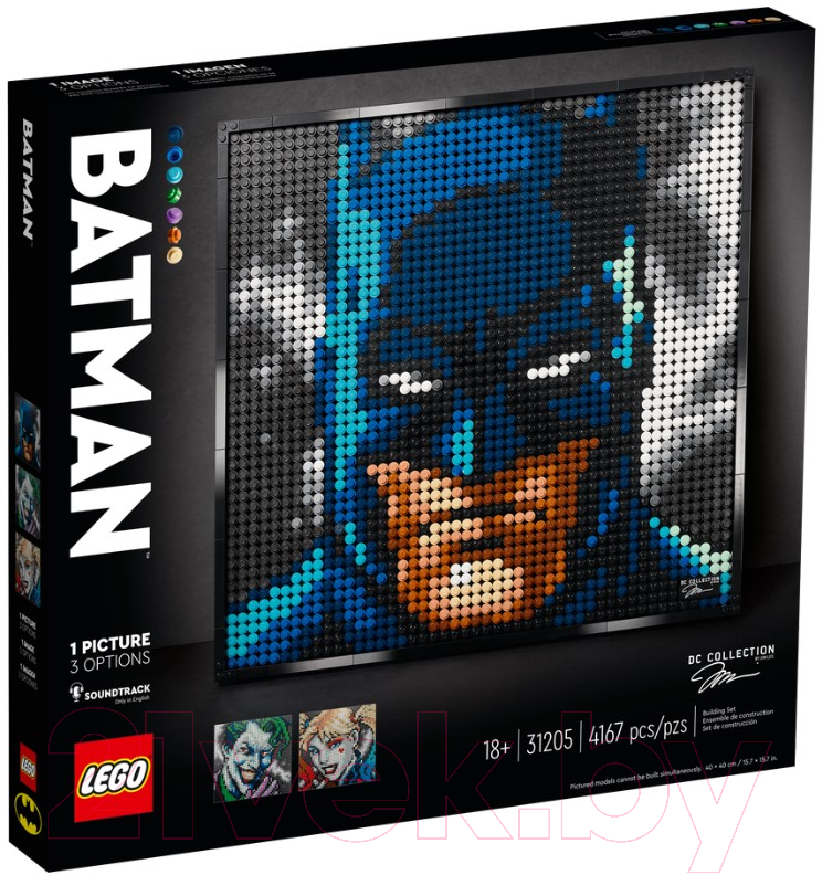 Конструктор Lego Batman Бэтмен из Коллекции Джима Ли 31205