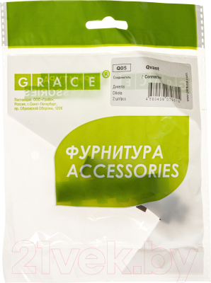 Соединитель для плинтуса Grace Q05 Дикела (2шт)