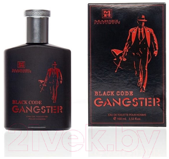 Туалетная вода Brocard Gangstar Black Code (100мл) — фото 2