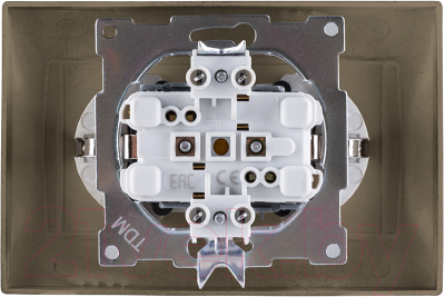 Розетка TDM Лама SQ1815-0713 (бронза)