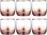 Набор стаканов Glasstar Карамельный омбре-3 RNKO_9370_3 (310мл, 6шт) - 